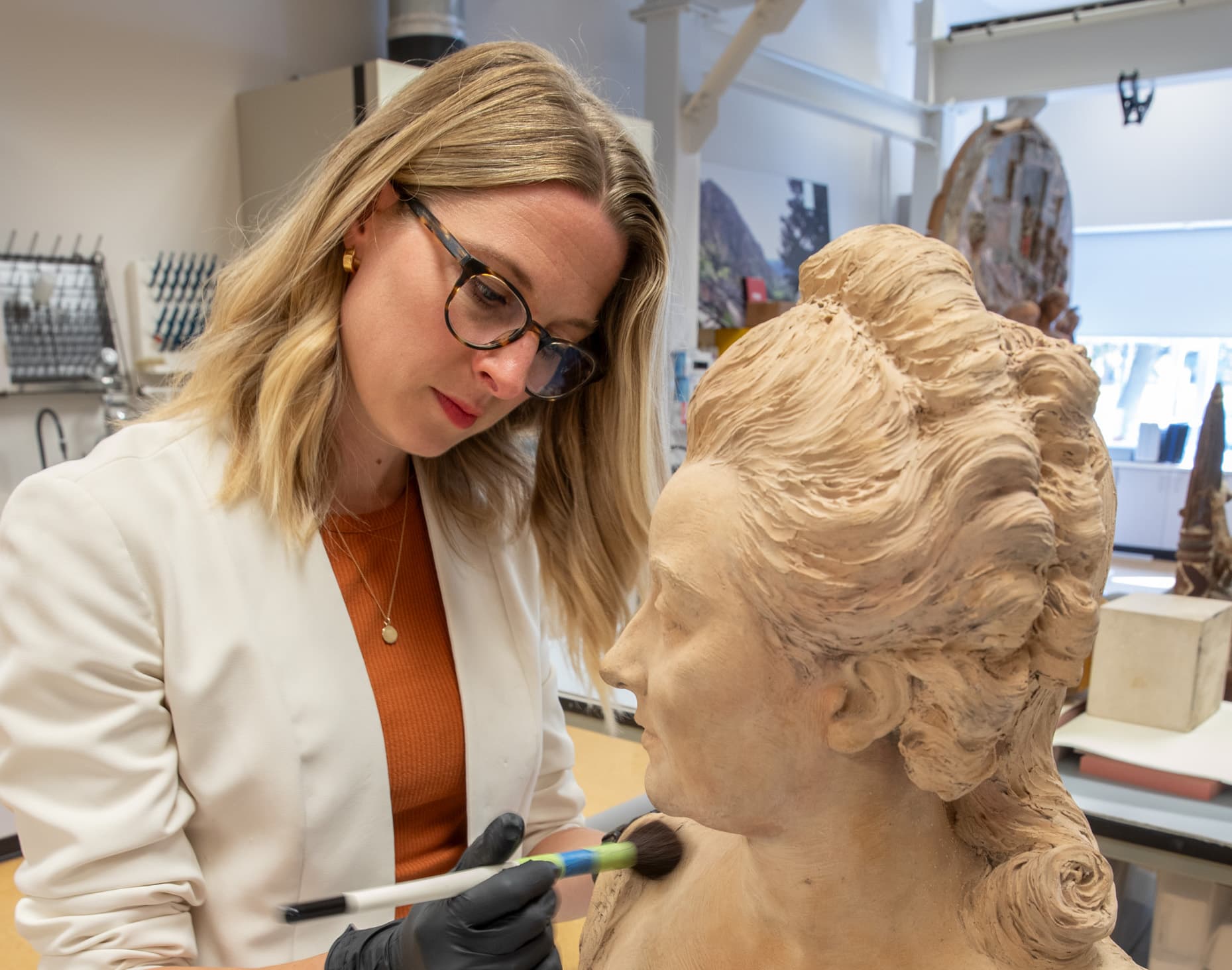 Assistant Preventive Conservator Laura Resch