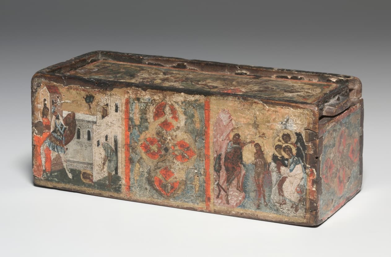 Reliquary Box with Scenes from the Life of John the Baptist
